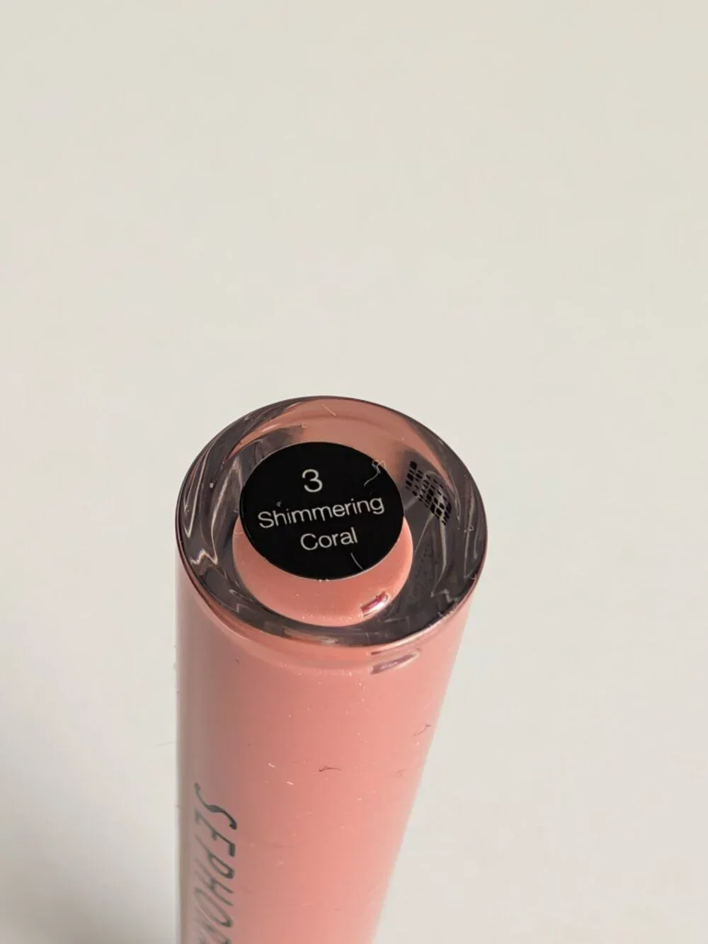 Sephora Sugar Coated Lip Gloss #3 SHIMMERING CORAL Full Size 2ml/.068oz HTF